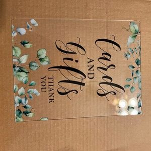 Wedding signs